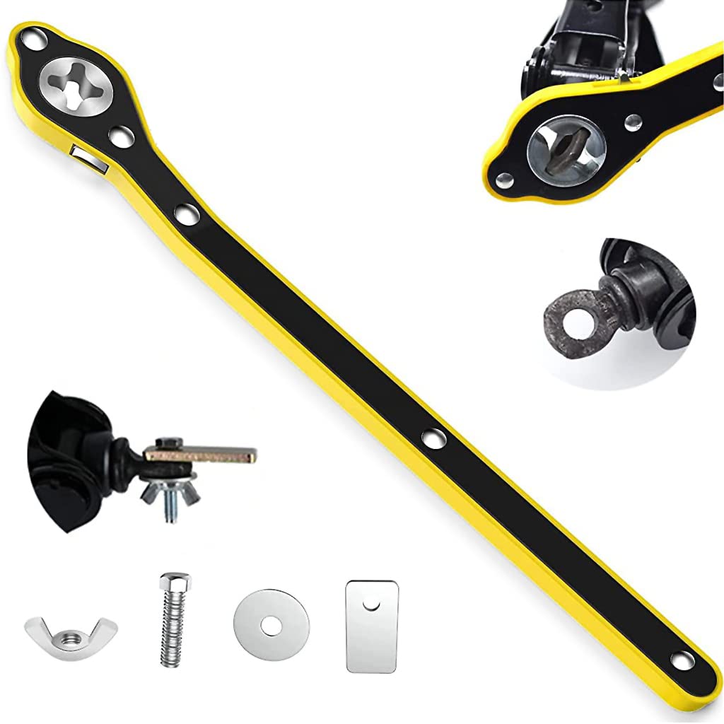 STHIRA Smart Auto Jack Wrench Ratchet Wrench Long Handle Labor-Saving Ratchet Wrench with Adapter, Auto Jack Ratchet Wrench for Car, Car Jack Wrench Tire Wheel Nut Wrench for Motorcycle, Car, SUV STHIRA Smart Auto Jack Wrench Ratchet Wrench Long Handle Labor-Saving Ratchet Wrench with Adapter, Auto Jack Ratchet Wrench for Car, Car Jack Wrench Tire Wheel Nut Wrench for Motorcycle, Car, SUV